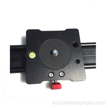 Control deslizante de la pista de la cámara de vídeo del dslr del tiroteo de la película de aluminio